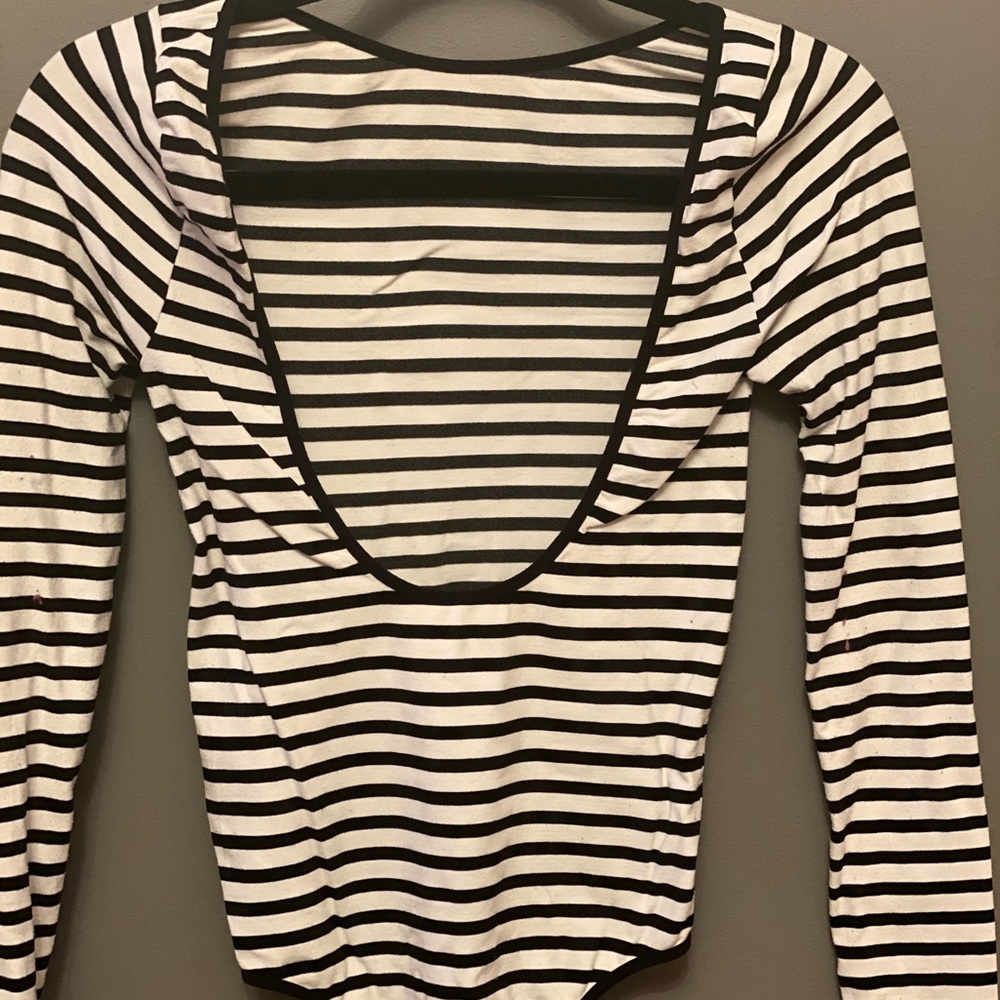 Free people long sleeve body suit